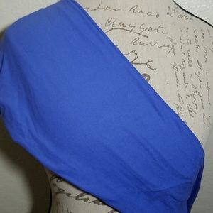 Solid Blue Lularoe OS leggings